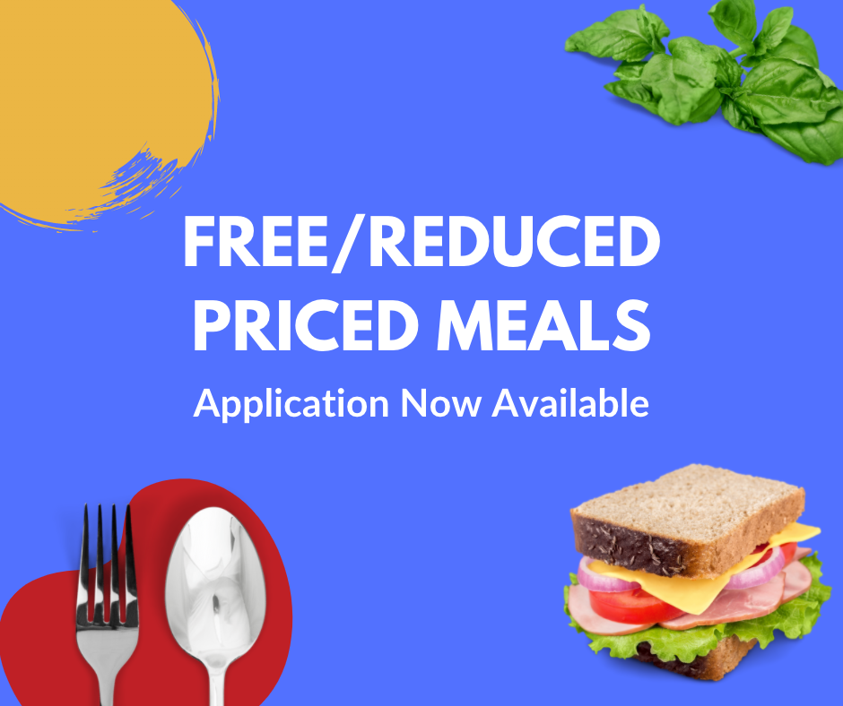  FREE AND REDUCED MEAL APPLICATION NOW AVAILABLE ONLINE